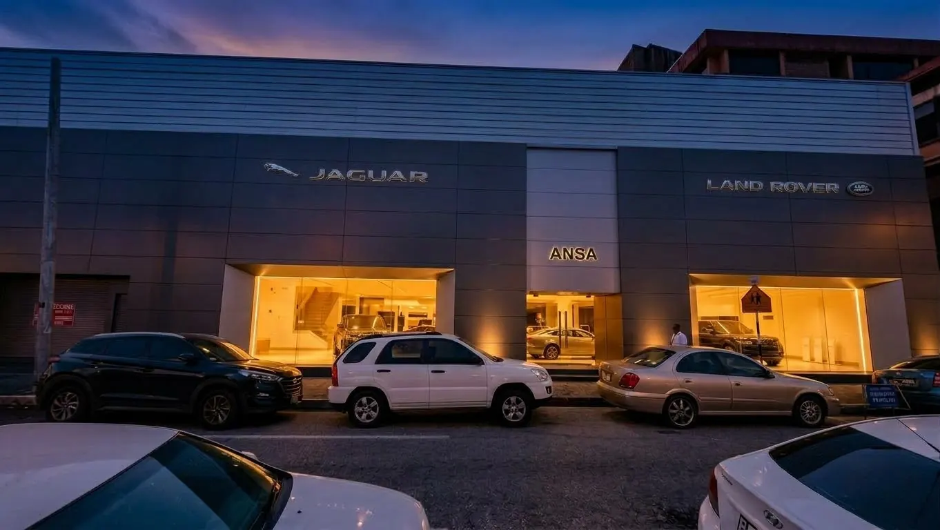Jaguar Land Rover Showroom